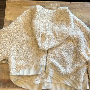 Cozy fluffy and hand made jacket